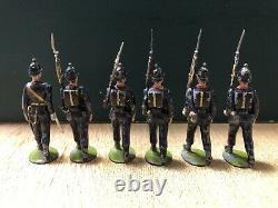 Britains From Rare Early Set 35 Royal Marine Artillery. Pre War, c1908