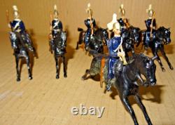 Britains From Set 106 6th Dragoons 1925 version -Trumpeter & 5 x Dragoons