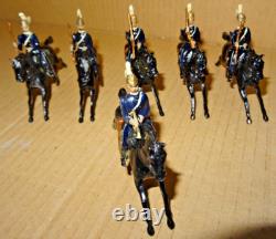 Britains From Set 106 6th Dragoons 1925 version -Trumpeter & 5 x Dragoons