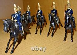Britains From Set 106 6th Dragoons 1925 version -Trumpeter & 5 x Dragoons