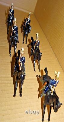 Britains From Set 106 6th Dragoons 1925 version -Trumpeter & 5 x Dragoons