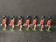 Britains From Set 11 First Version Plug Handed Highlanders Circa 1893