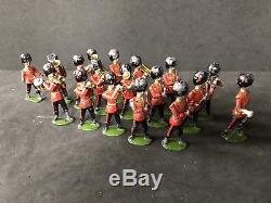 Britains From Set 37 1st Version Band Of Coldstream Guards. Circa 1900 & Rare