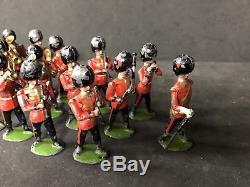 Britains From Set 37 1st Version Band Of Coldstream Guards. Circa 1900 & Rare