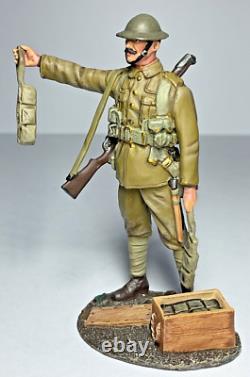 Britains Going Up The Line British Infantry Handing Out Ammo 1916 WW1 #23099