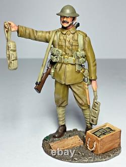 Britains Going Up The Line British Infantry Handing Out Ammo 1916 WW1 #23099