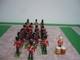 Britains Guards Highlanders Pipes Drums & Bugle Marching Band & Kettle Drums