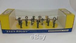 Britains H7283 Eyes Right Royal Marines Band Toy Soldier Set Rare 1961/66