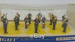 Britains H7283 Eyes Right Royal Marines Band Toy Soldier Set Rare 1961/66