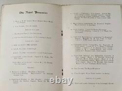 Britains HM Queen Elizabeth II Trooping the Colour Mounted + 1953 Program