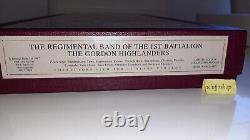 Britains Hamleys 1st Battalion Gordon Highlanders Regimental 1997 boxed Ltd S7