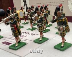 Britains Hamleys Regimental Band Of The 1st Battalion The Gordon Highlanders