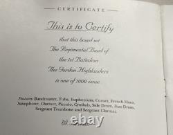 Britains Hamleys Regimental Band Of The 1st Battalion The Gordon Highlanders