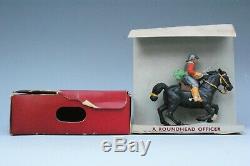 Britains Herald ECW #H402 Mounted Roundhead Officer SCARCE Colour #2