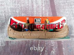 Britains Herald Floating Models Indian Canoes #4501 Shop Counter Box Full Set 14