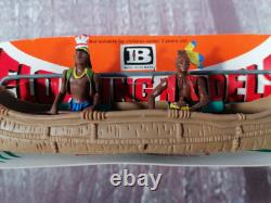 Britains Herald Floating Models Indian Canoes #4501 Shop Counter Box Full Set 14