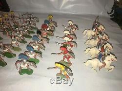 Britains Herald Greek Trojans (41) Pieces Rare