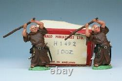 Britains Herald #H1492 Friar Tuck x 6 (MINT in Part'Rahere' Street Maroon Box)