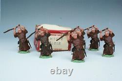 Britains Herald #H1492 Friar Tuck x 6 (MINT in Part'Rahere' Street Maroon Box)