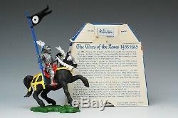 Britains Herald Swoppet C15th Mounted Knight with Standard Tent Pack #H1450