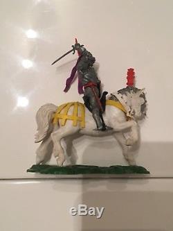 Britains Herald Swoppet Rare White Charging Horse. Boxed