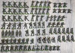 Britains Herald Toy Soldiers, WW II British Infantry figures x 99