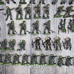 Britains Herald Toy Soldiers, WW II British Infantry figures x 99