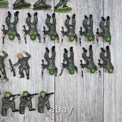 Britains Herald Toy Soldiers, WW II British Infantry figures x 99