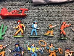 Britains Herald Vintage plastic Soldiers Cowboys