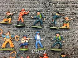 Britains Herald Vintage plastic Soldiers Cowboys