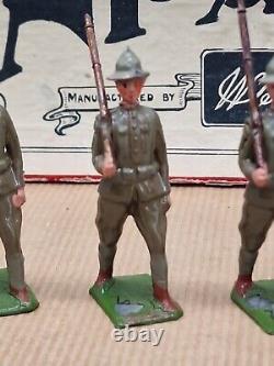 Britains Hollowcast Set No. 227 USA Infantry