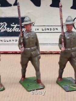 Britains Hollowcast Set No. 227 USA Infantry