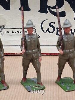 Britains Hollowcast Set No. 227 USA Infantry