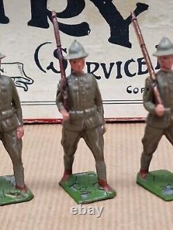 Britains Hollowcast Set No. 227 USA Infantry