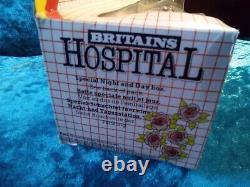 Britains Hospital Ward, 4 Beds. Doctor, Nurses. Patients Accessories Boxed