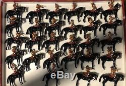 Britains Huge 28 Piece Band Of The Life Guards. 54mm Lead Figures. Post War