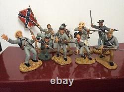 Britains, Imperishable Glory, 9 piece Confederates Set American Civil War. 17624