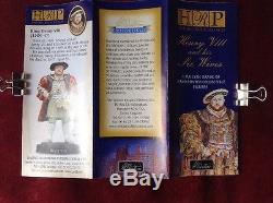 Britains King Henry VIII and 6 Wives Full Set Metal Figures 40248