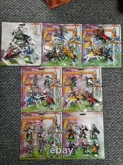 Britains Knights of the Sword Set x 7 Carded Figures Sealed in Packaging