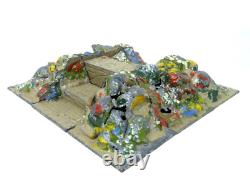 Britains Lead Floral Garden Series Complete Rockery Layout Pre-war