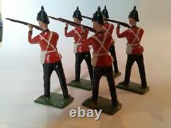 Britains Lead Soldiers 14 Pc Set, Queens Royal Regiment Orginal Box # 2086
