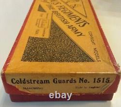 Britains Lead Soldiers 8 Pc Set British Coldstream Guards Marching Org Box 1515