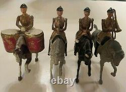 Britains Lead Soldiers, Band Of Life Guards, Mounted 12Pc Set No 101, Dated 1905