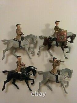 Britains Lead Soldiers, Band Of Life Guards, Mounted 12Pc Set No 101, Dated 1905