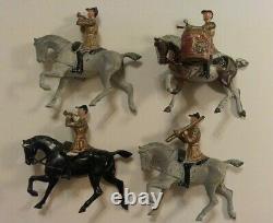 Britains Lead Soldiers, Band Of Life Guards, Mounted 12Pc Set No 101, Dated 1905