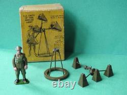 Britains Lead Vintage 1938 Boxed 1638 Aa Units Of The British Army Sound Locator