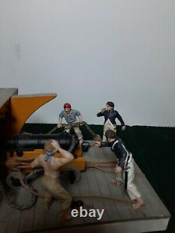 Britains Lord Nelson HMS Victory Ship Naval Cannon & Crew Set (41120)