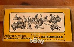 Britains Ltd 132 German WWII AFRIKA KORPS KUBELWAGEN + SOLDIERS #9785