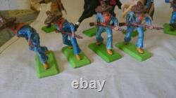 Britains Ltd 1971 Deetail ACW Mexicans Cowboys 19 figures