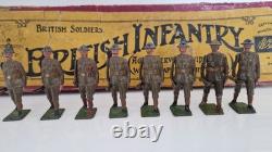 Britains Ltd British Infantry No 195 Lead Soldiers With Original Box